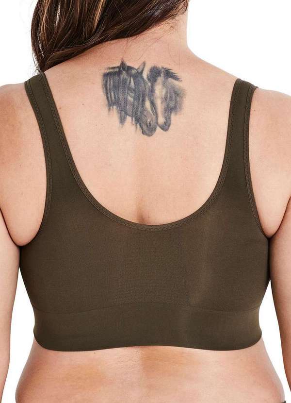 Liz - Top sem Aro com Bojo Liz 51935 660-Sage 2