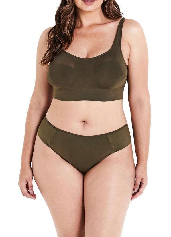 Liz - Top sem Aro com Bojo Liz 51935 660-Sage 4