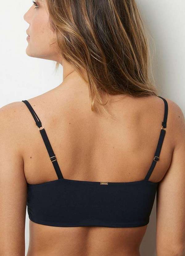 Darling - Top sem Aro com Bojo Removível Darling 390.84 Pre-Preto 2