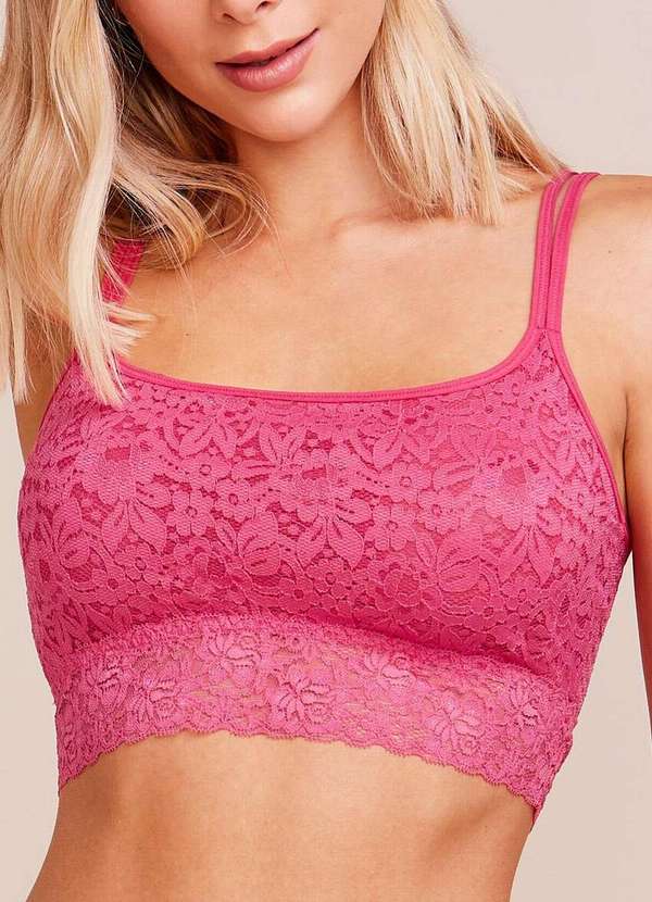 Hope - Top sem Aro com Bojo Removível Hope 0l211730 Rcn-Rosa-Can-Can