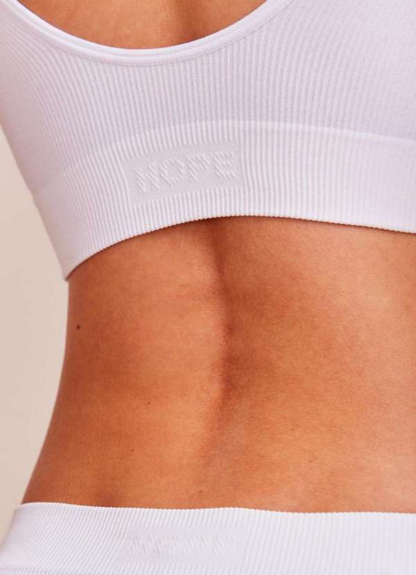 Hope - Top sem Aro com Bojo Removível Hope 21010 Brc-Branco 3
