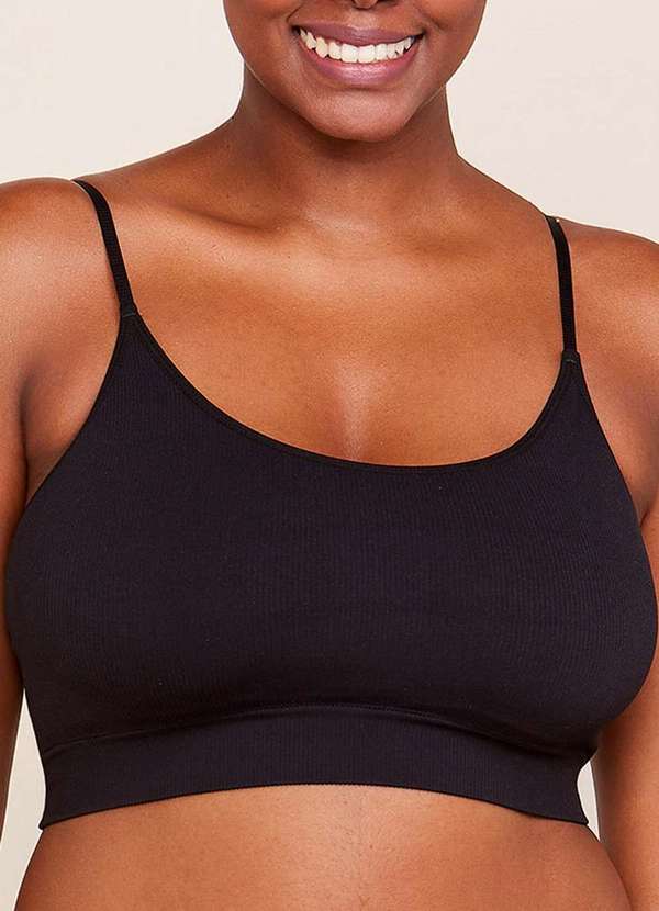 Hope - Top sem Aro com Bojo Removível Hope 21010 Pt0-Preto 3