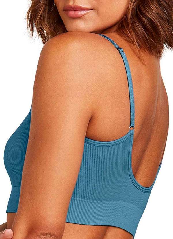 Hope - Top sem Aro com Bojo Removível Hope 21010 Zau-Azul-Aura 2