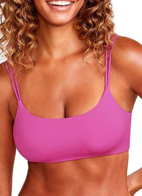 Hope - Top sem Aro com Bojo Removível Hope 2186 Pry-Pink-Berry