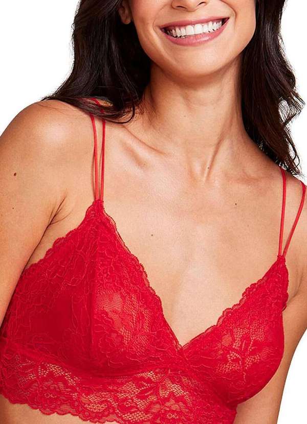 Hope - Top sem Aro com Bojo Removível Hope L22550 Vsc-Vermelho-Classic