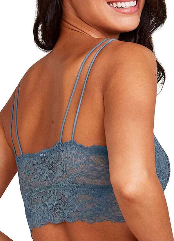 Hope - Top sem Aro com Bojo Removível Hope L22550 Adc-Azul-Delicato 2