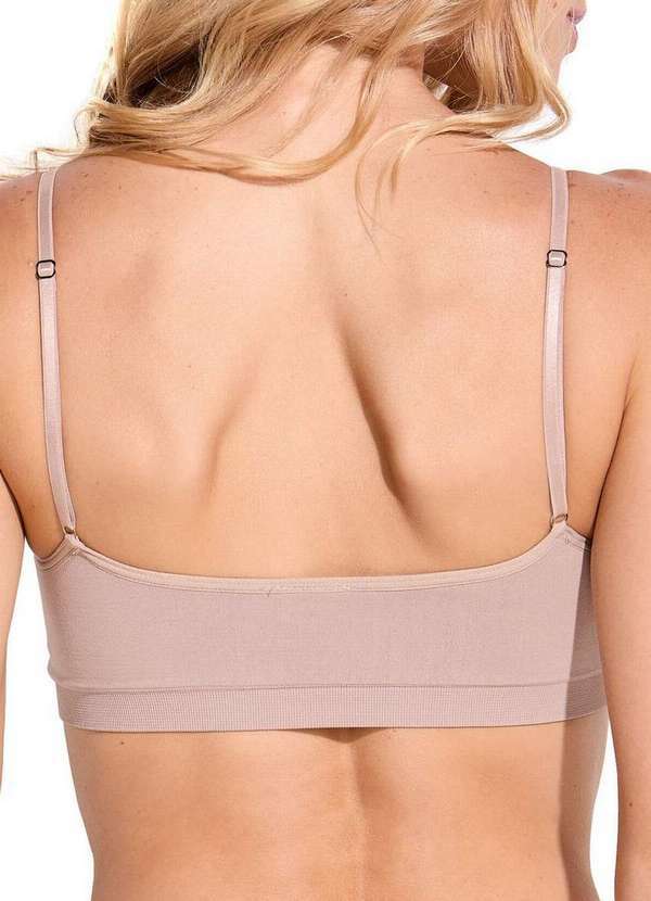 Trifil - Top sem Aro com Bojo Removível Trifil 4270 0se8-Macadâmia 2