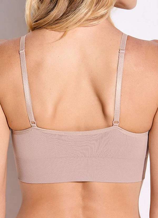 Trifil - Top sem Aro com Bojo Removível Trifil 4274 0se8-Macadâmia 2