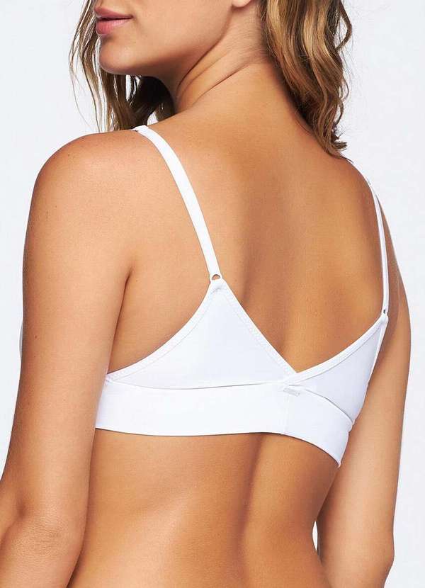 Valisere - Top sem Aro com Bojo Removível Valisere 24252 09-Branco 2