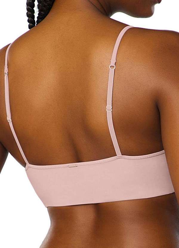 Valisere - Top sem Aro com Bojo Removível Valisere 24256.5 662-Blush 2