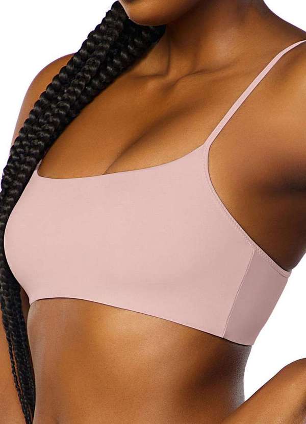 Valisere - Top sem Aro com Bojo Removível Valisere 24256.5 662-Blush 3