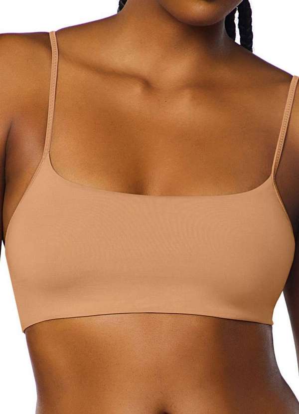 Valisere - Top sem Aro com Bojo Removível Valisere 24256.5 804-Bronze