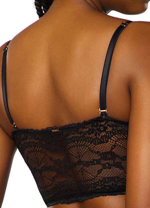 Valisere - Top sem Aro e sem Bojo Valisere 24199.5 71-Preto 2