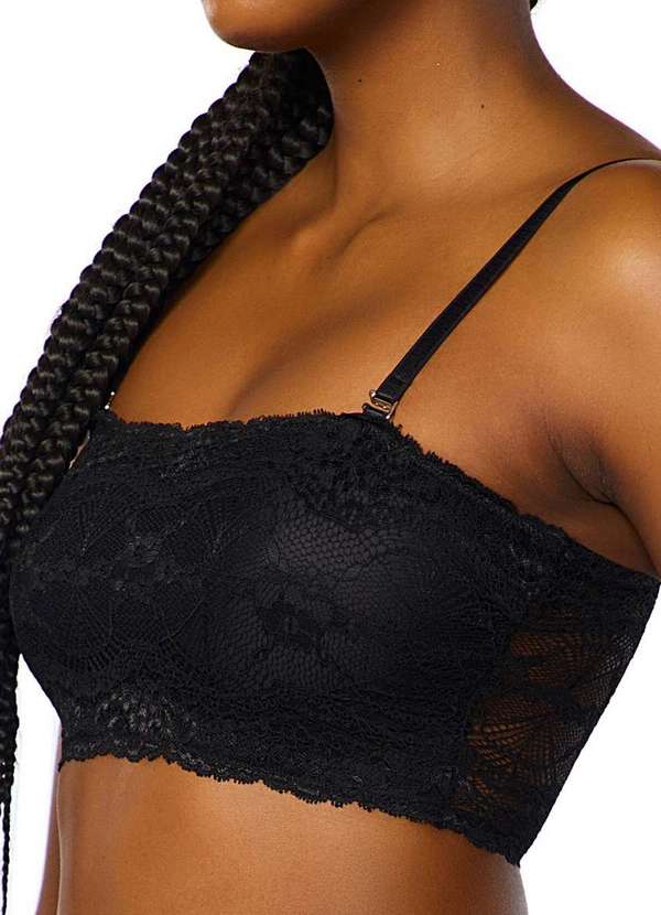 Valisere - Top sem Aro e sem Bojo Valisere 24199.5 71-Preto 4