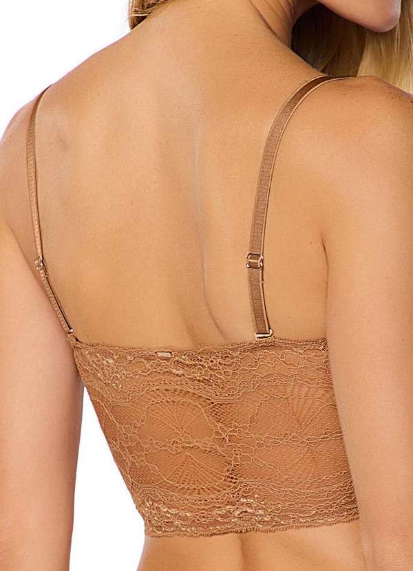 Valisere - Top sem Aro e sem Bojo Valisere 24199.5 804-Bronze 2