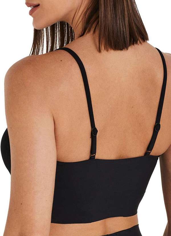 Liz - Top sem Aro e com Bojo Liz 51601 381-Super-Black 2