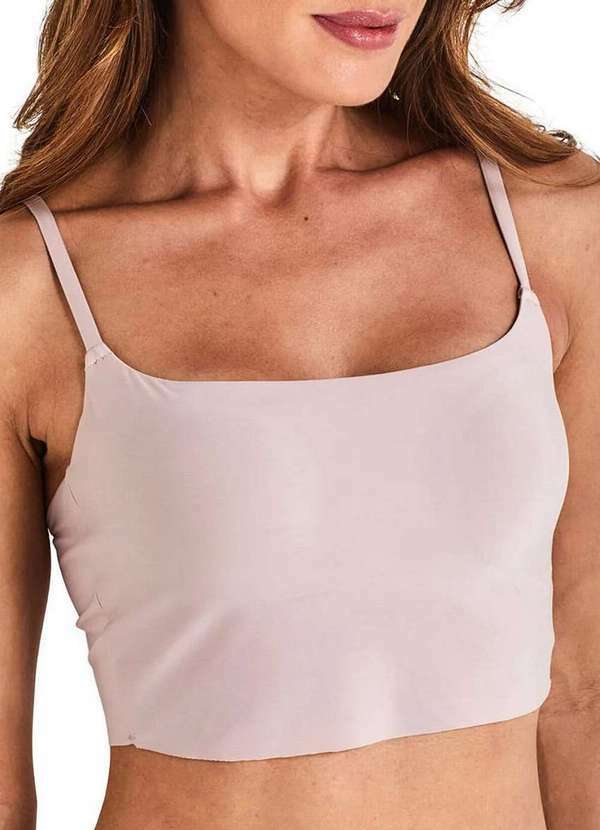 Liz - Top sem Aro e com Bojo Liz 51601 365-Blush 4