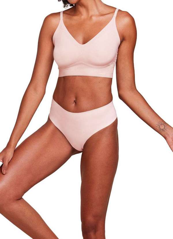 Hope - Top sem Aro e com Bojo Removível Hope L214850 Blt-Bege-Ballet 3