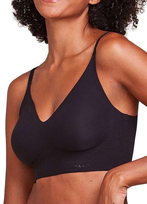 Hope - Top sem Aro e com Bojo Removível Hope L214850 Pt0-Preto