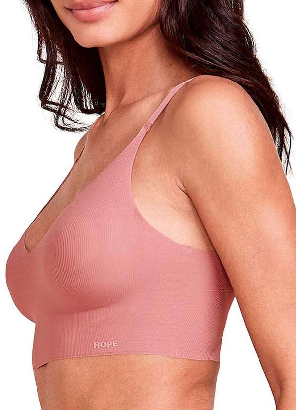 Hope - Top sem Aro e com Bojo Removível Hope L214850 Rln-Rosa-Collant 3