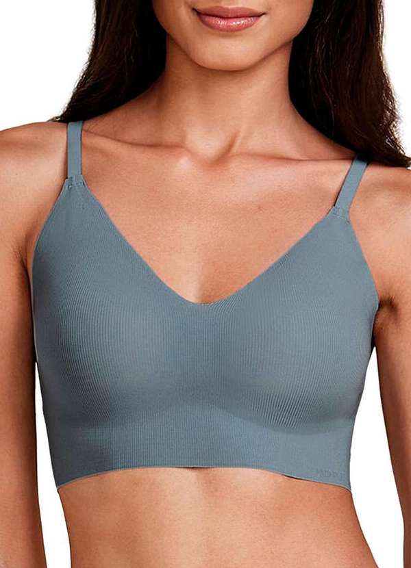 Hope - Top sem Aro e com Bojo Removível Hope L214850 Agf-Azul-Grafite