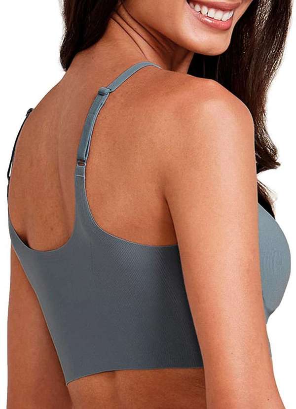 Hope - Top sem Aro e com Bojo Removível Hope L214850 Agf-Azul-Grafite 2