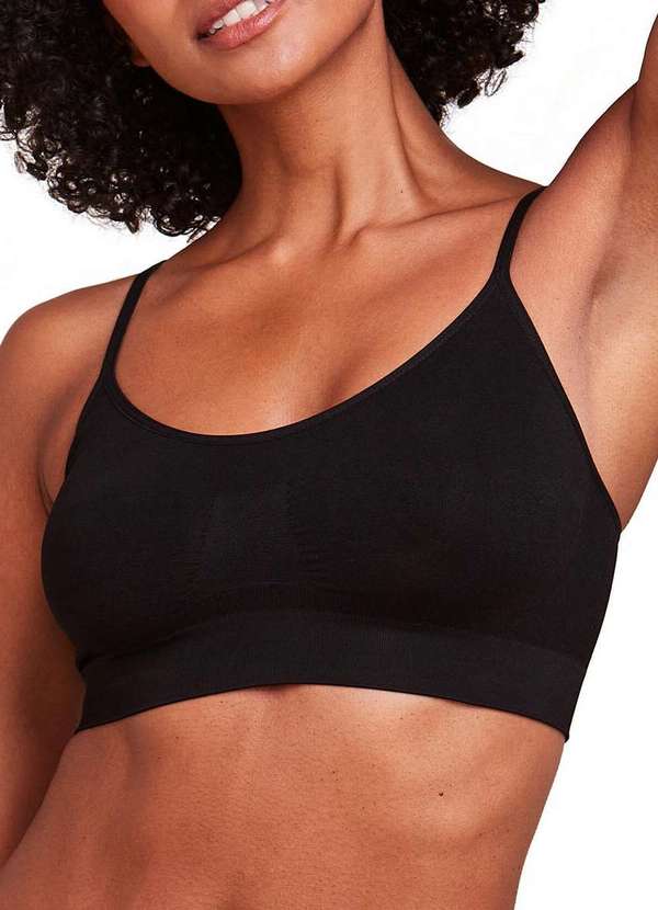 Hope - Top sem Aro e sem Bojo Hope S21020 Pt0-Preto