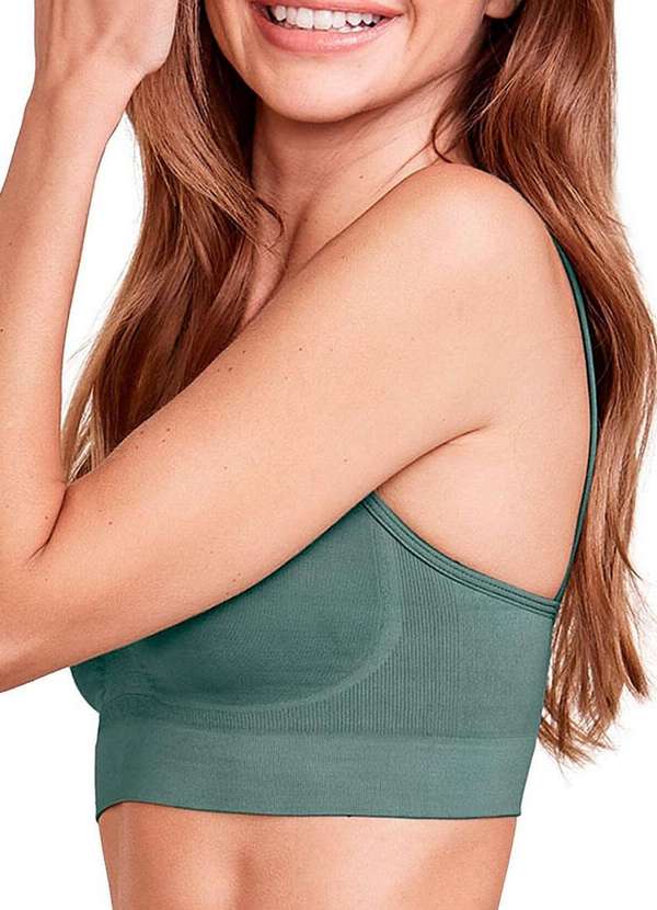 Hope - Top sem Aro e sem Bojo Hope S21020 Vbt-Verde-Botânico 3