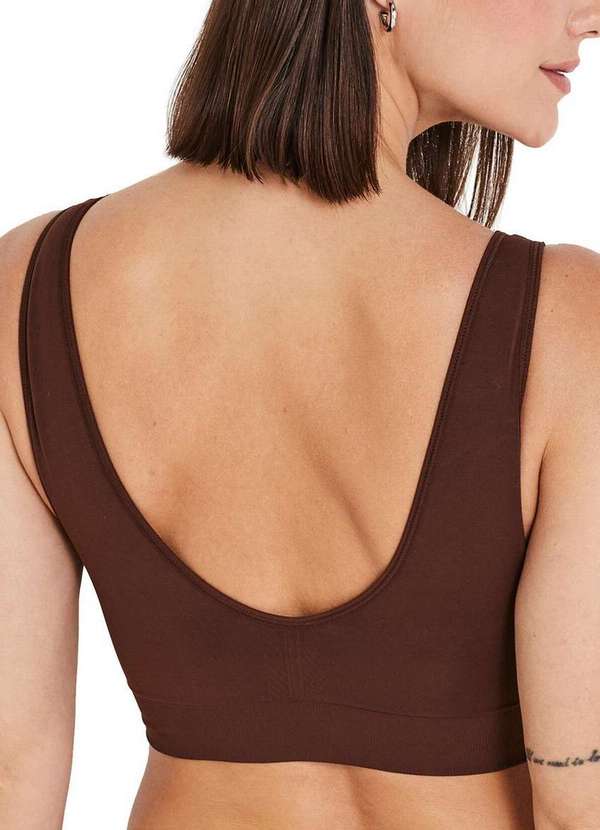 Liz - Top sem Aro e sem Bojo Liz 71303 385-Brunette 2