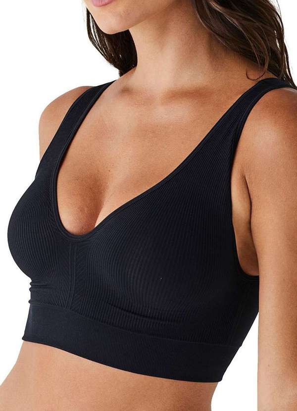 Liz - Top sem Aro e sem Bojo Liz 71303 381-Super-Black 4