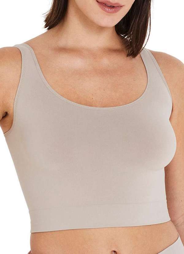 Liz - Top sem Aro e sem Bojo Liz 71936 260-Sepia