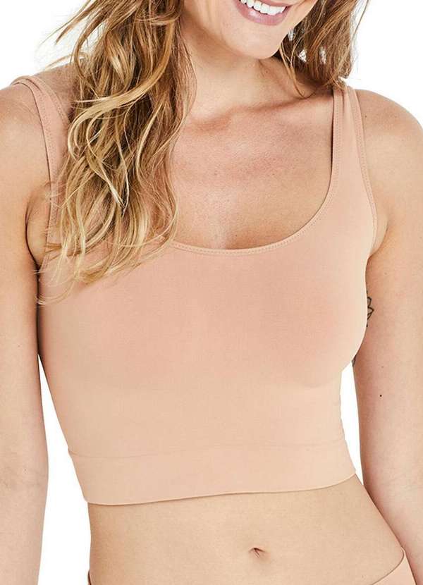 Liz - Top sem Aro e sem Bojo Liz 71936 368-Toffee