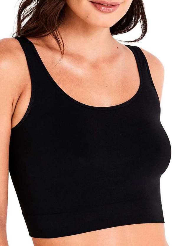 Liz - Top sem Aro e sem Bojo Liz 71936 381-Super-Black 3