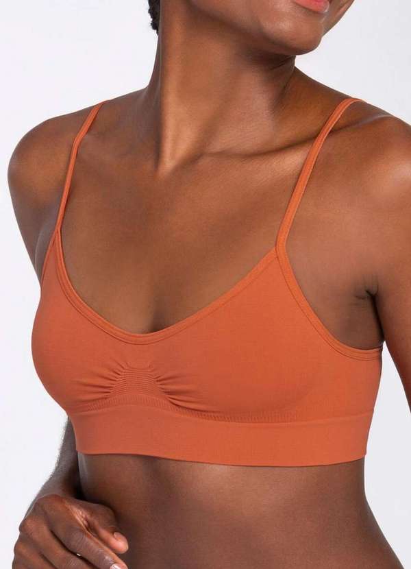 Lupo - Top sem Aro e sem Bojo Loba 41100-001 7870-Tijolo