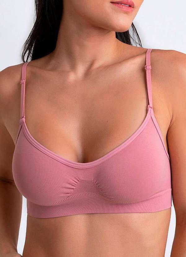 Lupo - Top sem Aro e sem Bojo Loba 41200-001 5452-Rosa-Glamour
