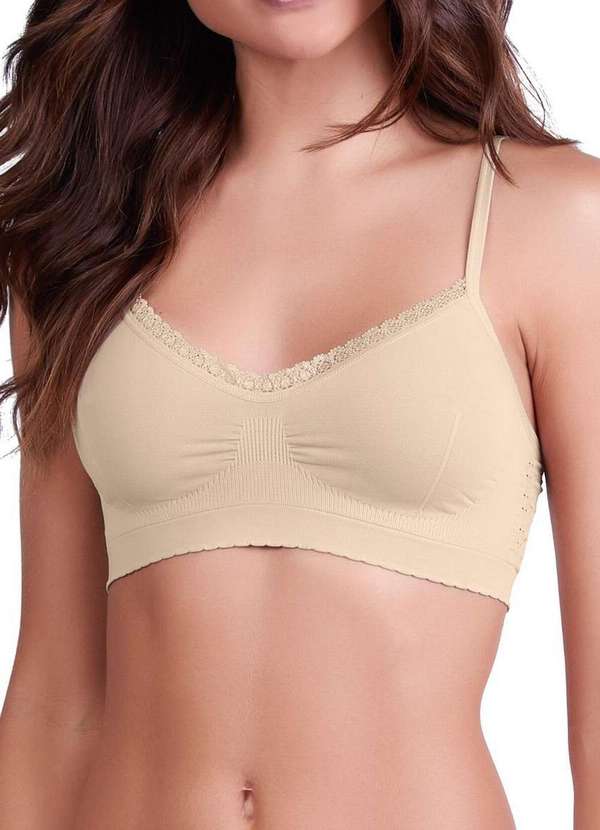 Lupo - Top sem Aro e sem Bojo Loba 41260-003 6140-Natural