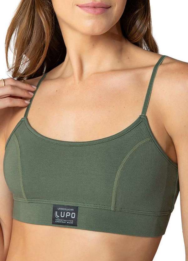 Lupo - Top sem Aro e sem Bojo Loba 43027-001 4023-Cacto