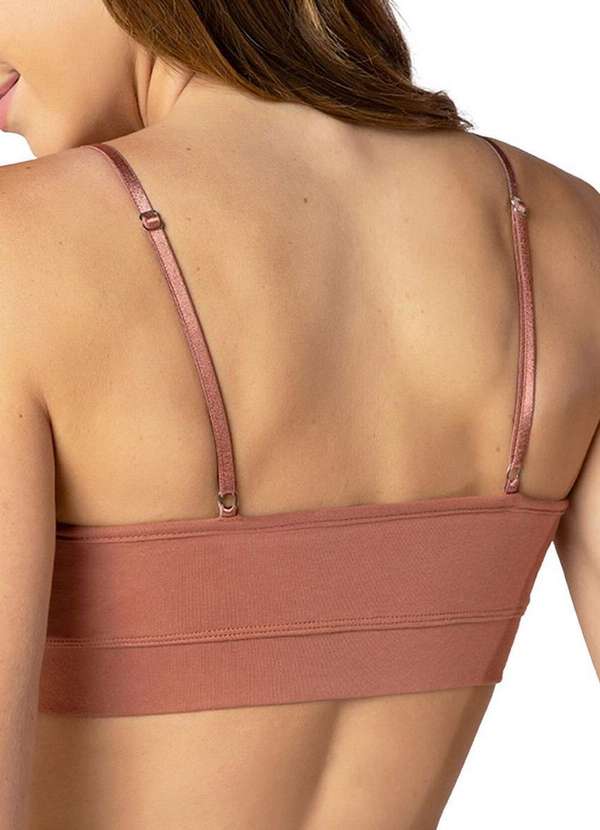 Lupo - Top sem Aro e sem Bojo Loba 43027-001 6360-Nude-Bronze 2