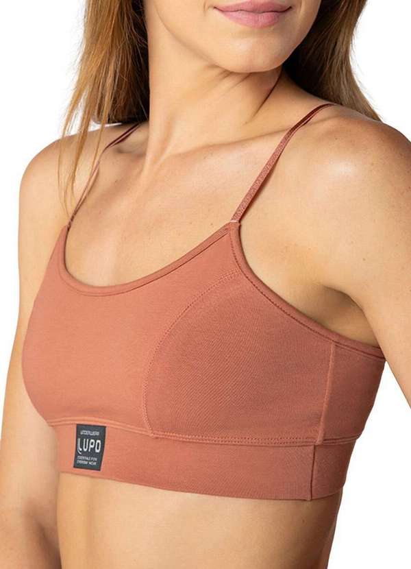 Lupo - Top sem Aro e sem Bojo Loba 43027-001 6360-Nude-Bronze 3