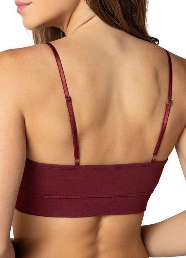 Lupo - Top sem Aro e sem Bojo Loba 43027-001 5903-Marsala 2