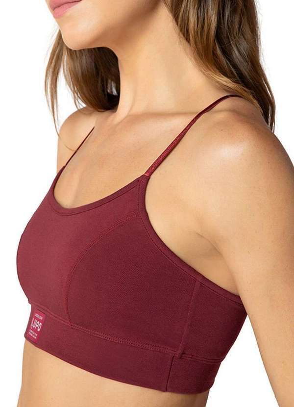 Lupo - Top sem Aro e sem Bojo Loba 43027-001 5903-Marsala 3