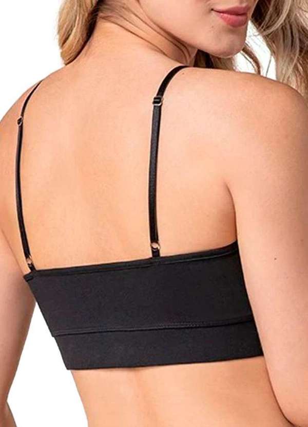 Lupo - Top sem Aro e sem Bojo Loba 43027-001 9990-Preto 2