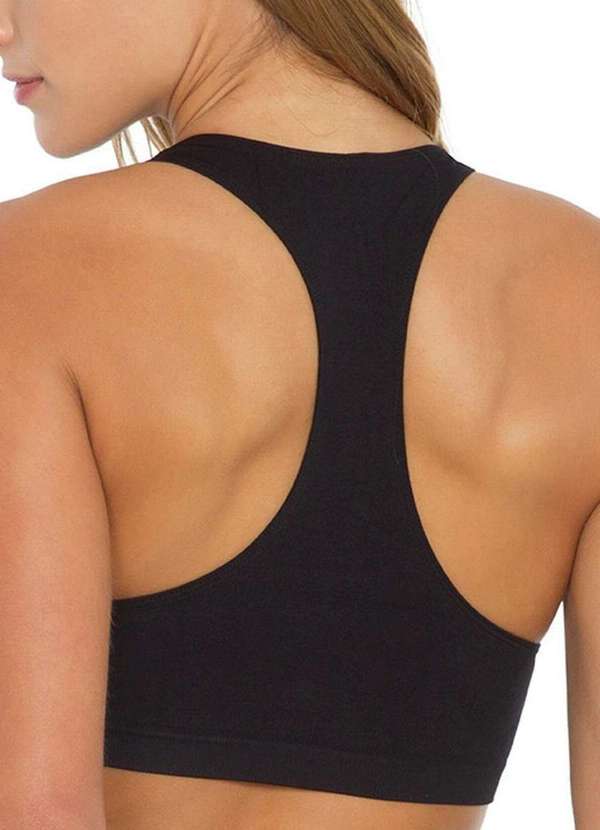 Plié - Top sem Aro e sem Bojo Plie 50113 35-Preto 2