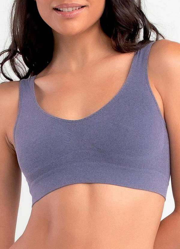 She - Top sem Aro e sem Bojo She 750.04 Ls00-Lilas