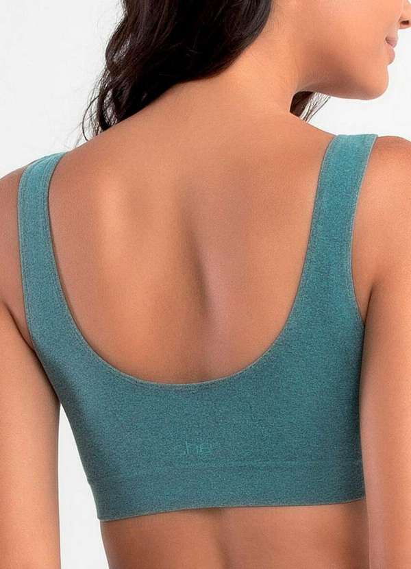 She - Top sem Aro e sem Bojo She 750.04 Vd01-Verde 2