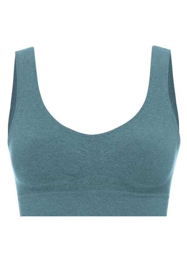 She - Top sem Aro e sem Bojo She 750.04 Vd01-Verde 3
