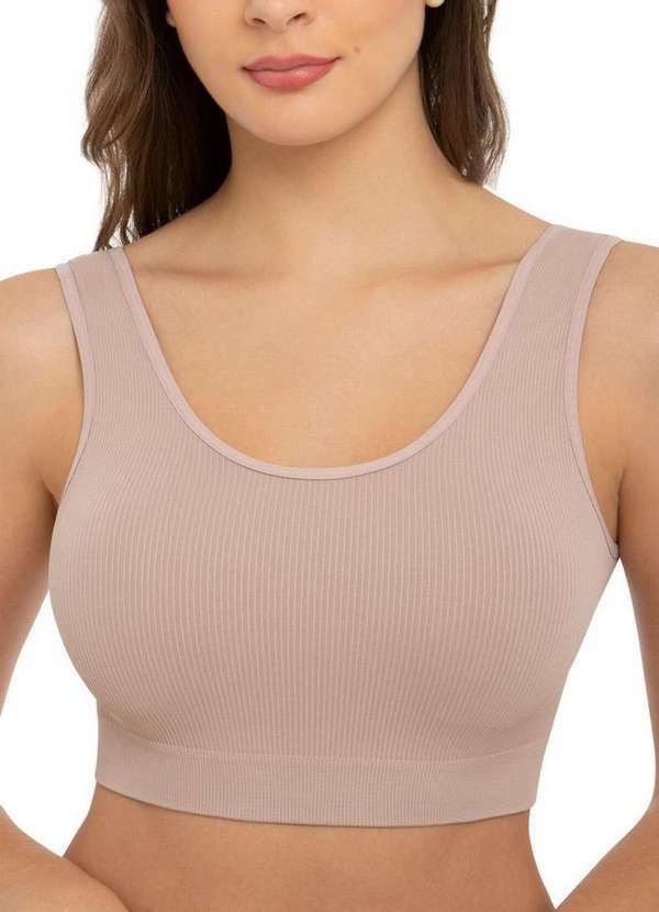 Trifil - Top sem Aro e sem Bojo Trifil 4011 0se8-Macadâmia