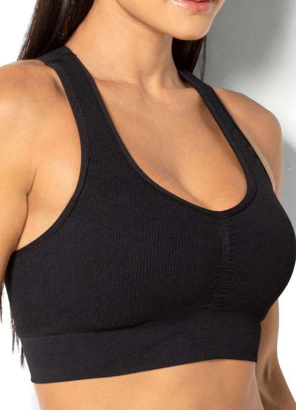 Trifil - Top sem Aro e sem Bojo Trifil 4092 0008-Preto 3
