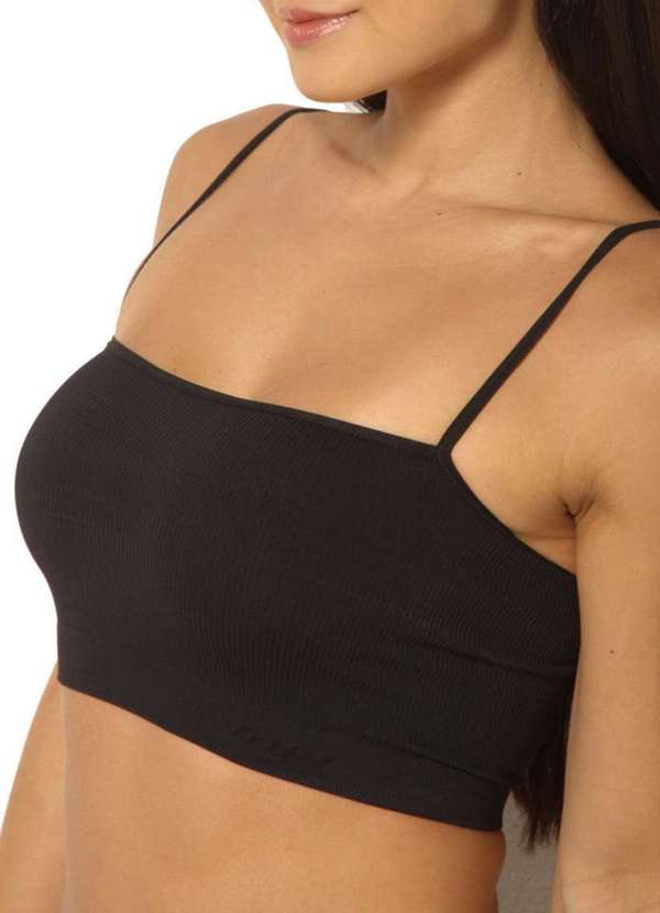 Trifil - Top sem Aro e sem Bojo Trifil 4094 0008-Preto 3