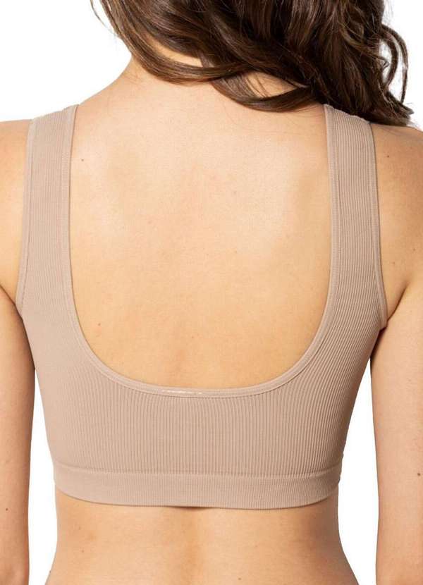 Trifil - Top sem Aro e sem Bojo Trifil 4096 0se8-Macadâmia 2